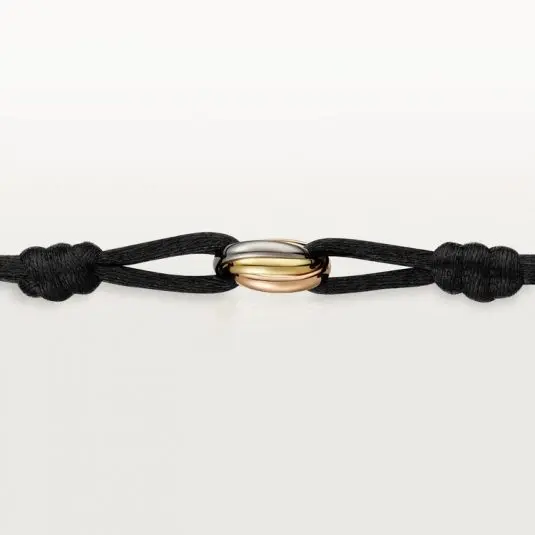 18k gold trinity bracelet