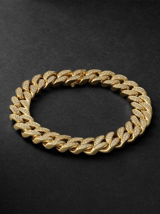 Custom 18k gold bracelet — bespoke jewelry — OJ Exclusive
