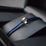 سوار حبل ذهب عيار 18 مع الماس