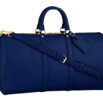 Duffle bag calfsleather dark blue oj exclusive