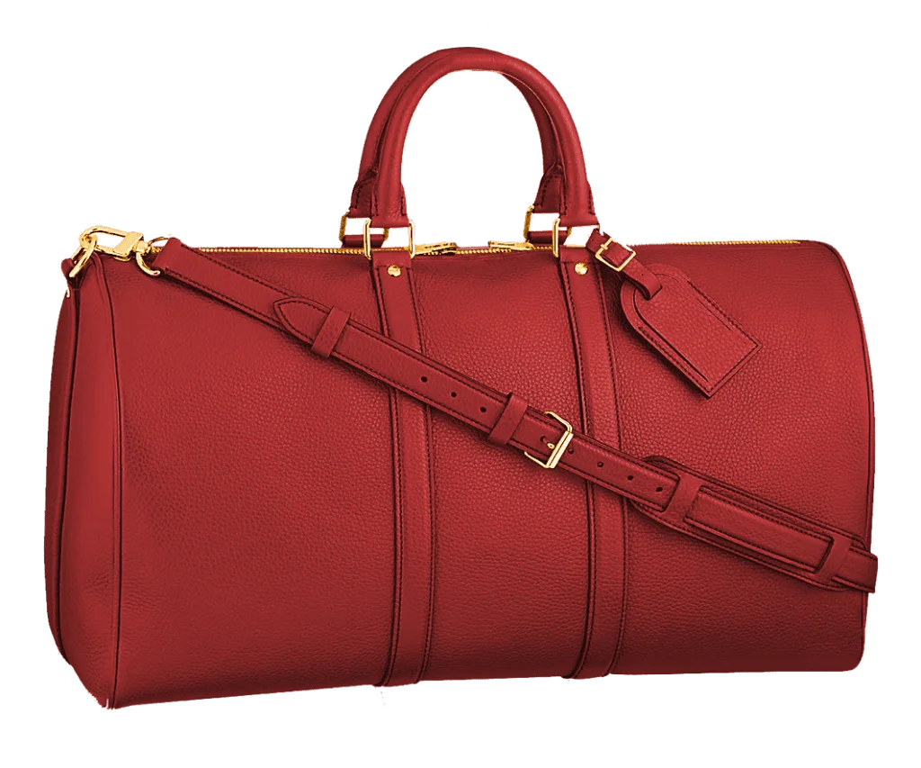 duffle bag calfsleather red OJ Exclusive