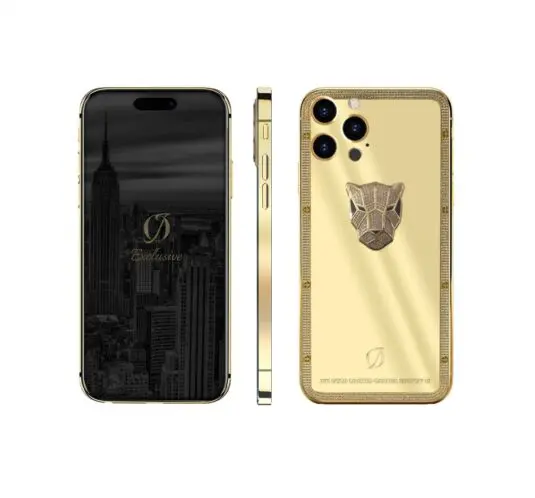 24K GOLD CARTIER EDITION IPHONE 15 PRO MAX