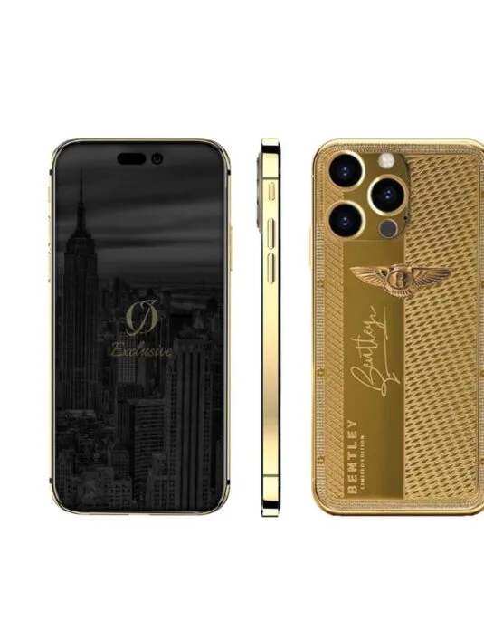 24K Gold Iphone 16 Pro Max Bentley