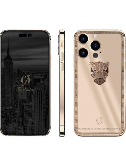 24K Gold Rose Cartier iPhone 16 Pro Max