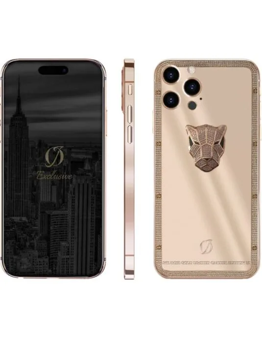 24K ROSE GOLD CARTIER EDITION IPHONE 15 PRO MAX
