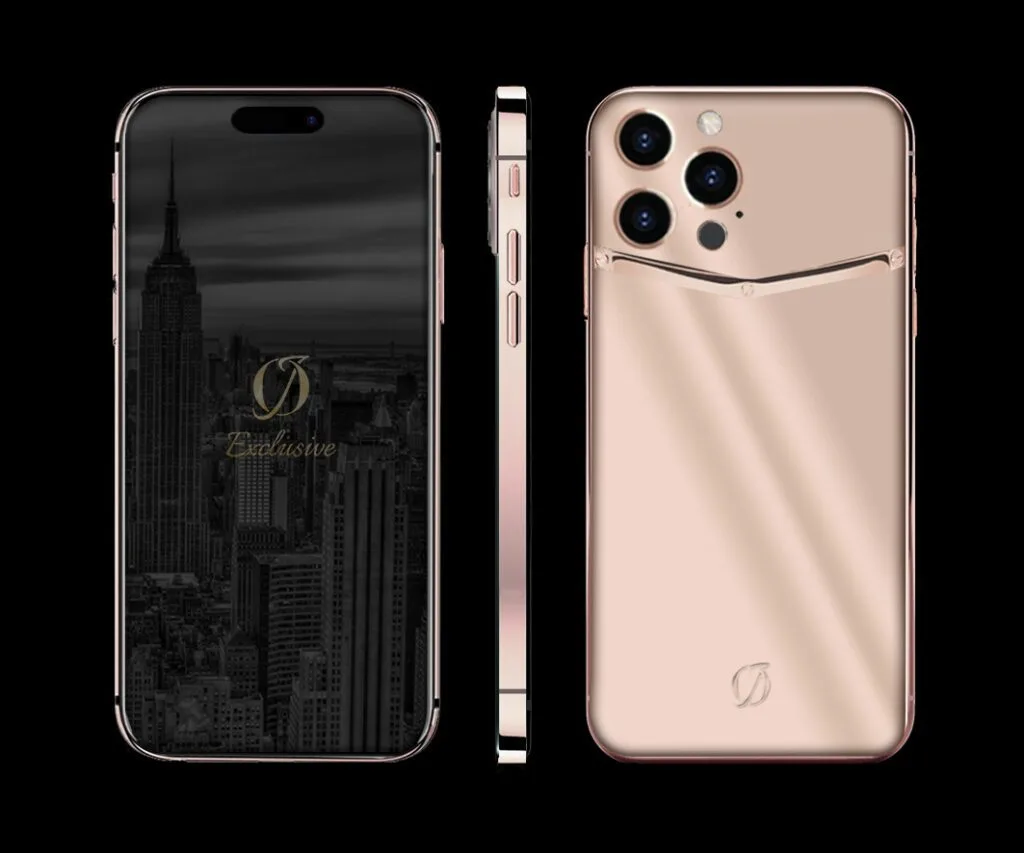 24K 玫瑰金 iPhone 14 Pro Max VANTAGE