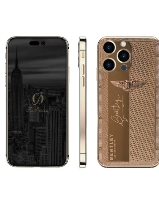 24K Rose Gold Iphone 16 Pro Max Bentley