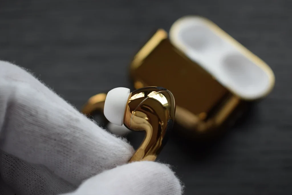 airpods pro de 24k de oro