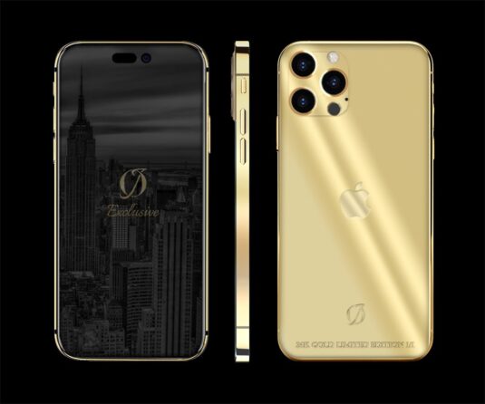 24k gold Iphone 14 pro max