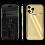 custom iphone 14 pro 24k gold vantage