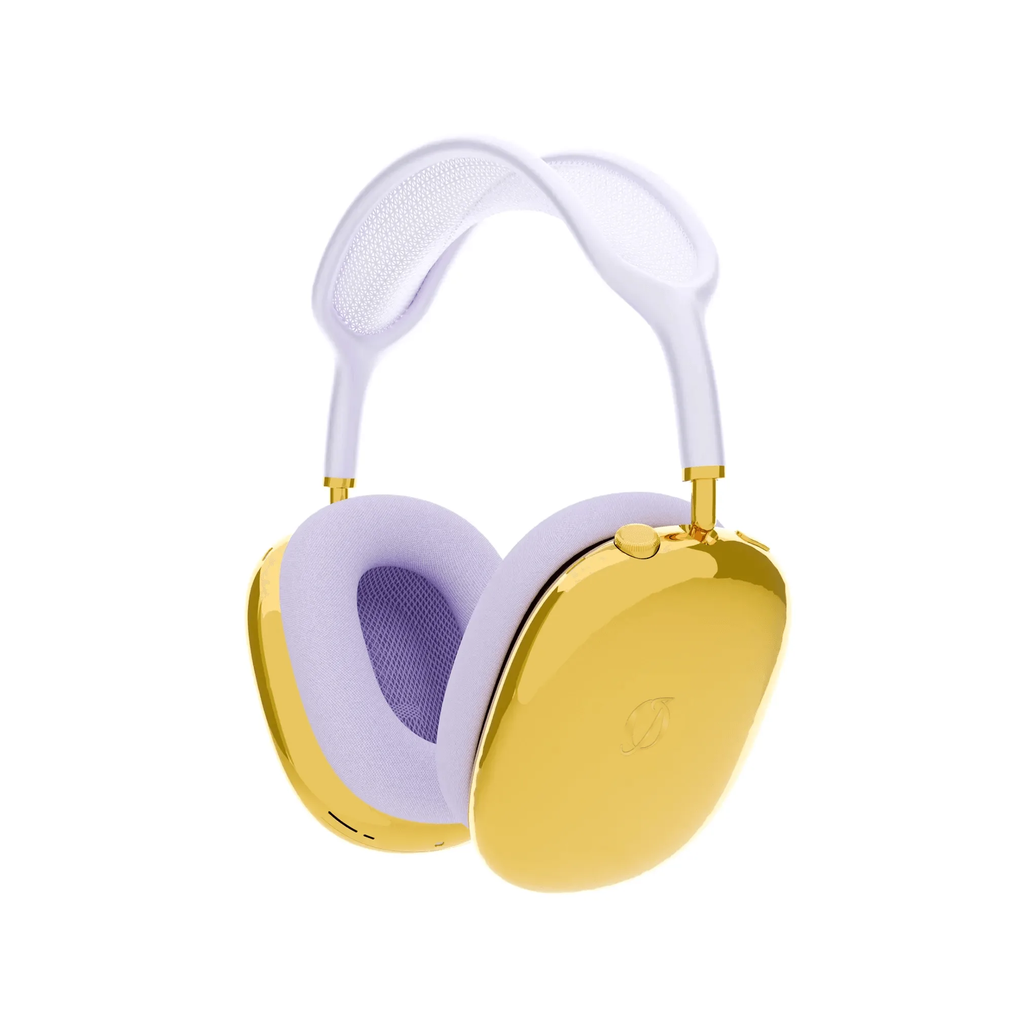 24k gold airpods max blue