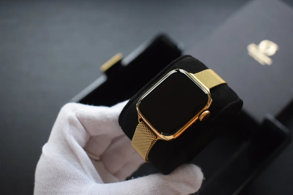 Apple Watch oro 24k 10