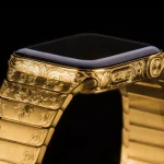 custom apple watch 24k gold engraving