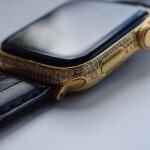 24k gold apple watch 8 diamonds swarovski