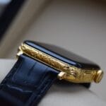 Gravure de montre Apple en or 24k