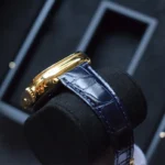 24k Gold Apple Watch Krokodillederarmband