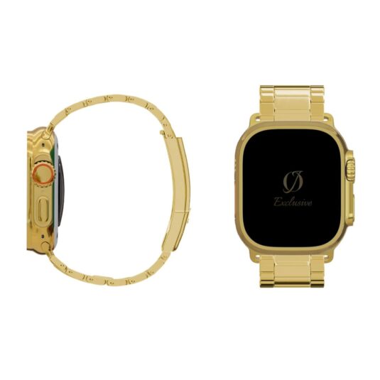 24k gold apple watch ultra 2 gold strap