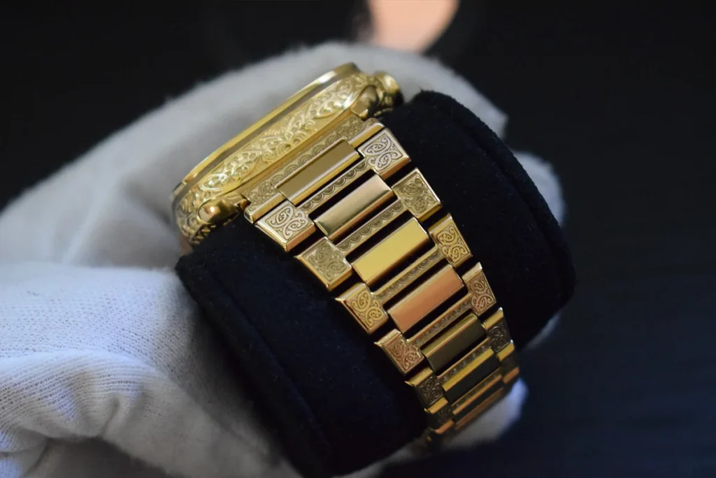 24k Gold Apple Watch Ultra Sondergravur2