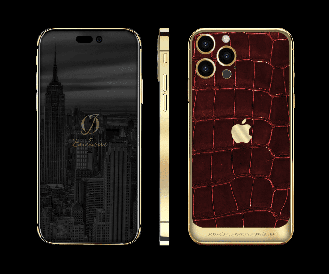 iCon Luxurious Leather Back Case for iPhone 14 Pro and 14 Pro Max
