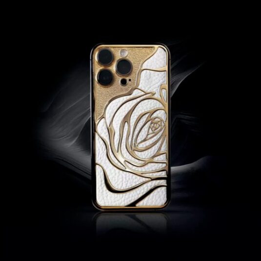 24k gold iphone 14 pro max flower edition