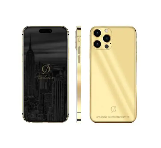 24k gold iphone 15 pro max