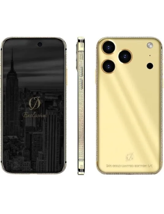 24k-gold-iphone-17-pro max diamonds