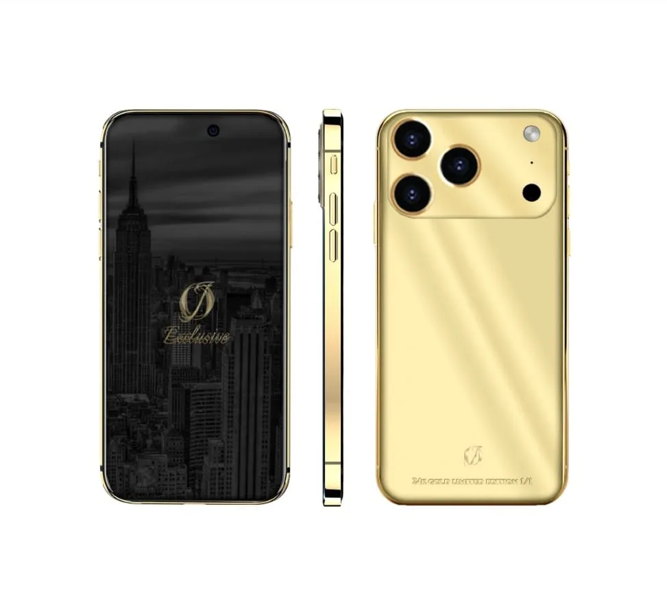 24k gold iphone 17 pro max