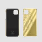 24k gold iphone case 14 pro max lion engraving