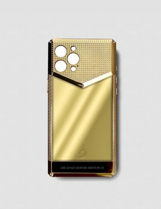 24k gold metal iphone case 14 pro