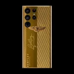 24K Gold Samsung S24 Ultra Crocodile