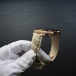 24K玫瑰金Apple Watch Ultra钻石闭背