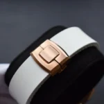 علبة ساعة أبل من الذهب الوردي عيار 24 قيراطًا مرصعة بألماس فائق