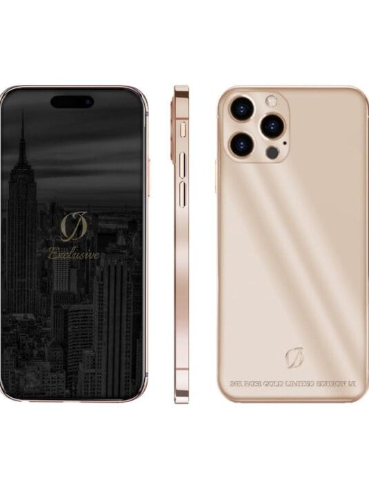 24k rose gold iphone 15 pro max