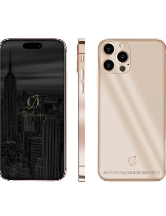 24k rose gold iphone 15 pro max