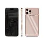 24k rose gold iphone 15 pro max clou de paris