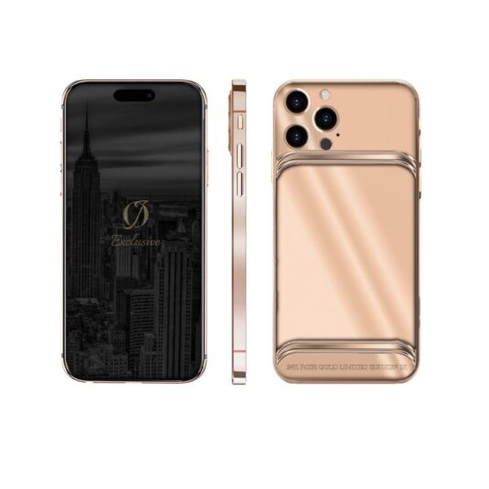 24k rose gold iphone 15 pro max infinity edition