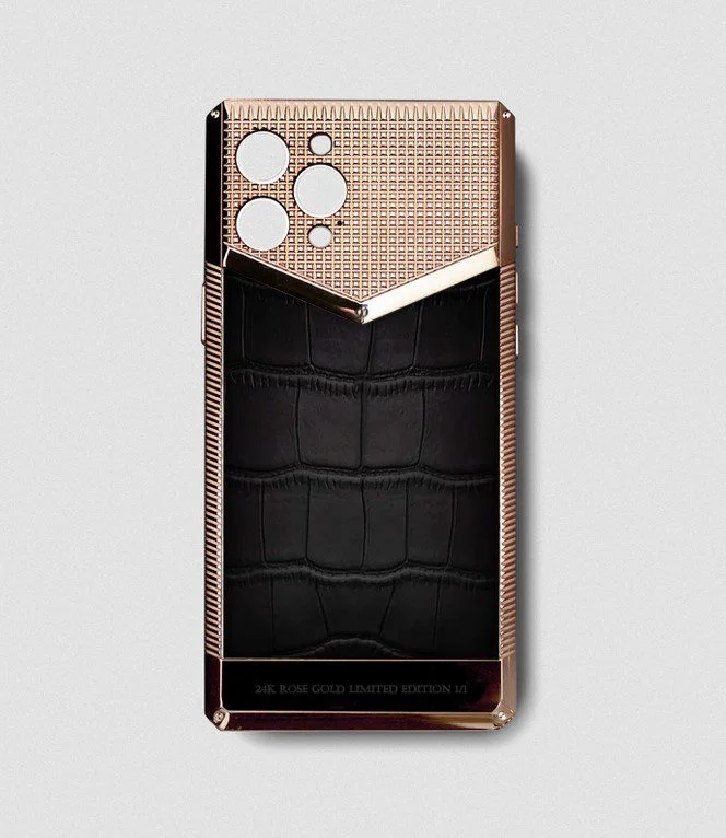 24k rose gold metal iphone case black crocodile 24k rose gold metal iphone case black crocodile