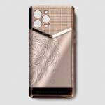 24k rose gold metal iphone case iphone 14 pro max lion