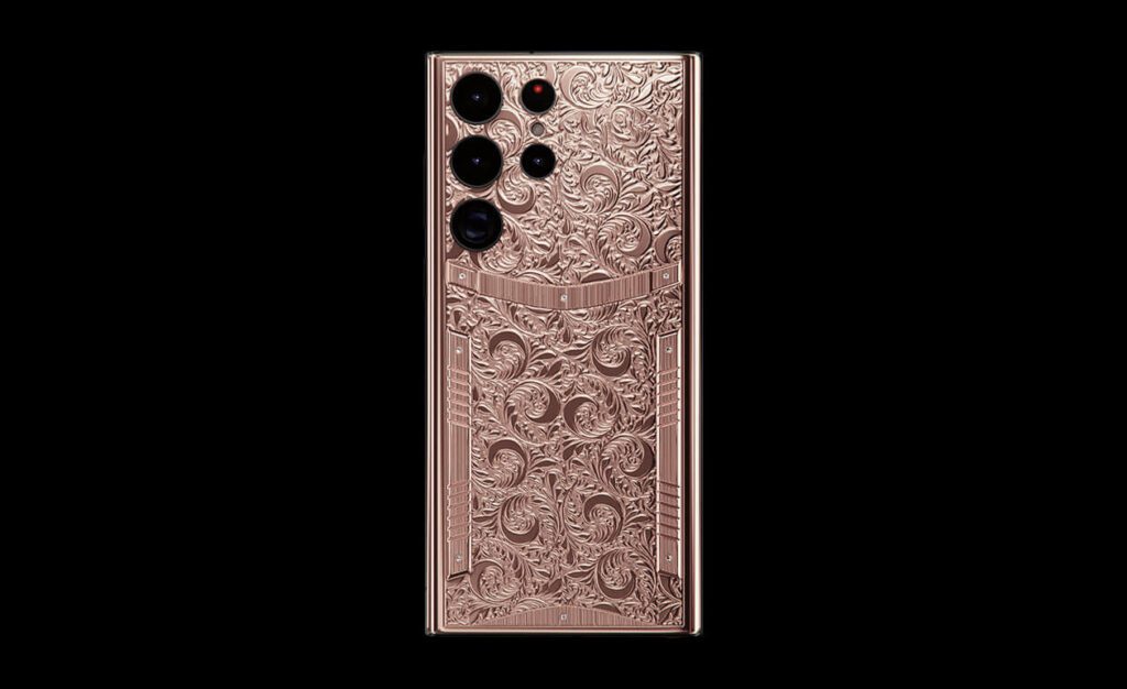 24K 玫瑰金三星 S23 Ultra OJ
