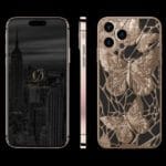 24k rose goldIPHONE 14 PRO MAX BUTTERFLY black