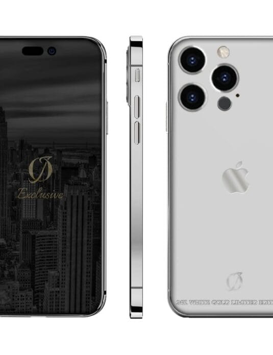 24k white gold Iphone 16 pro max