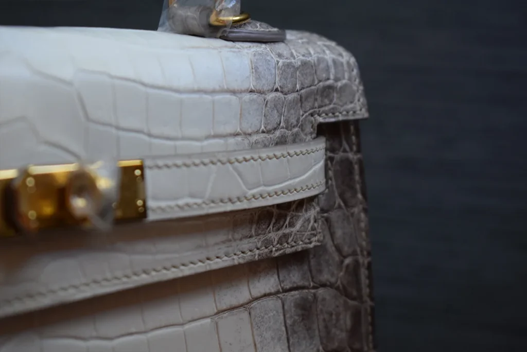 25 cm himalayan crocodile handbag KLfront