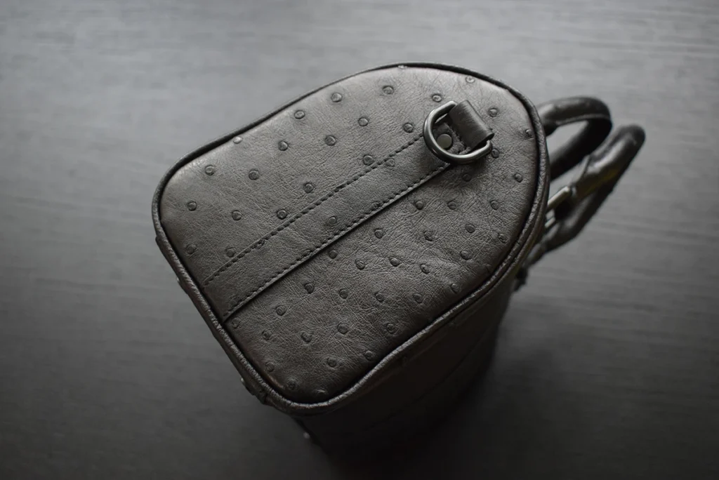 ALWAYS LATE DUFFLE OSTRICH SIDE