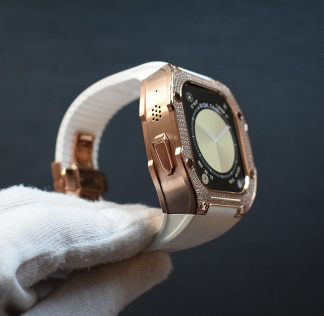 APPLE-WATCH-CASE-STONE-SETTING APPLE WATCH CASE STONE SETTING