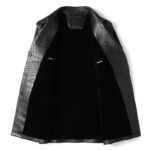 Alligatorjacke lang Herren Design Innenseite