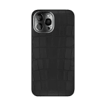 黑色鳄鱼壳 iPhone 14 Pro