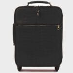 黑色鳄鱼行李正面