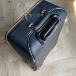 黑色皮革定制手提箱