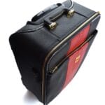 黑色皮革蟒蛇定制手提箱