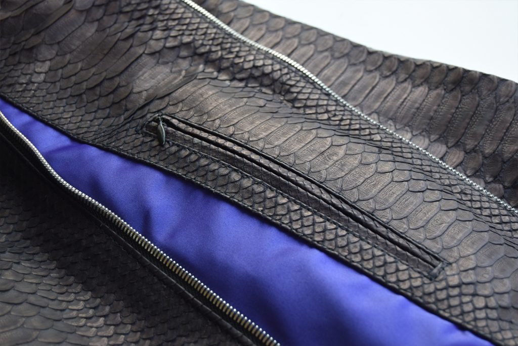 Bespoke python jacket black